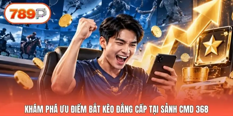 Khám phá ưu điểm bắt kèo đẳng cấp tại sảnh CMD 368