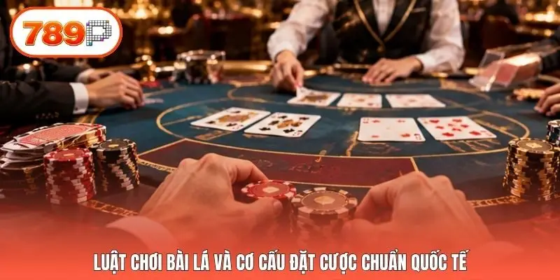 Luật chơi bài lá và cơ cấu đặt cược chuẩn quốc tế